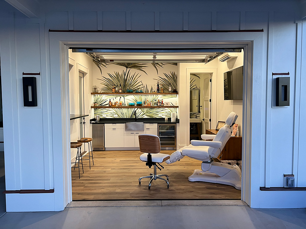 the treatment chair with a nice view at the Injectables by Dr. Stacy clinic