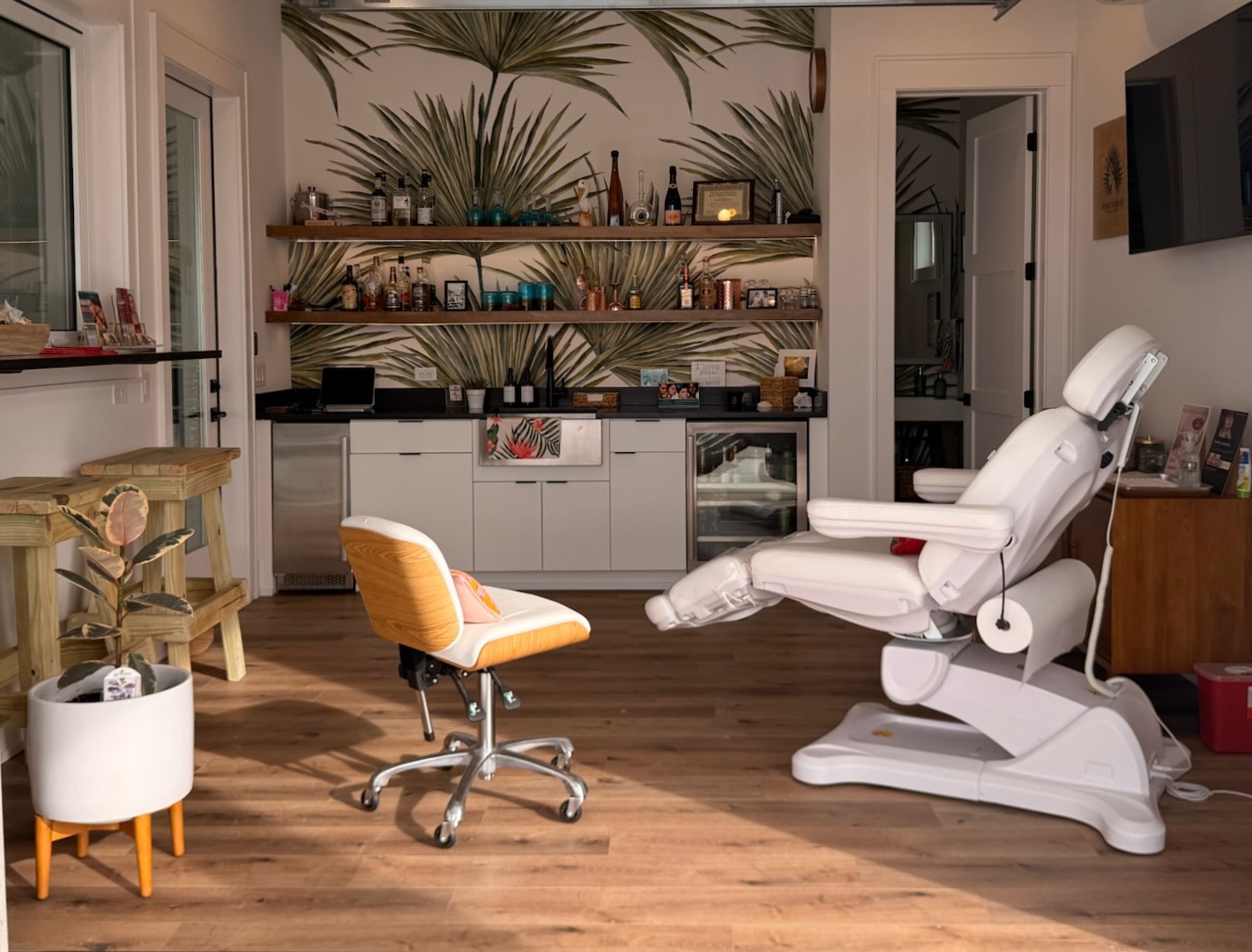 The interior of the clinic of Injectables by Dr. Stacy